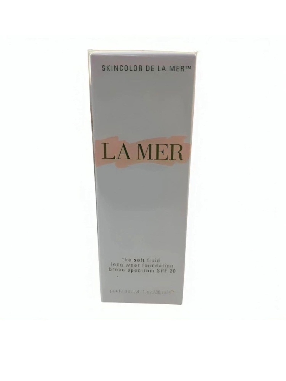 La Mer The Soft Fluid Long Wear Foundation – Shade IVORY 01 30ml 1oz sealed